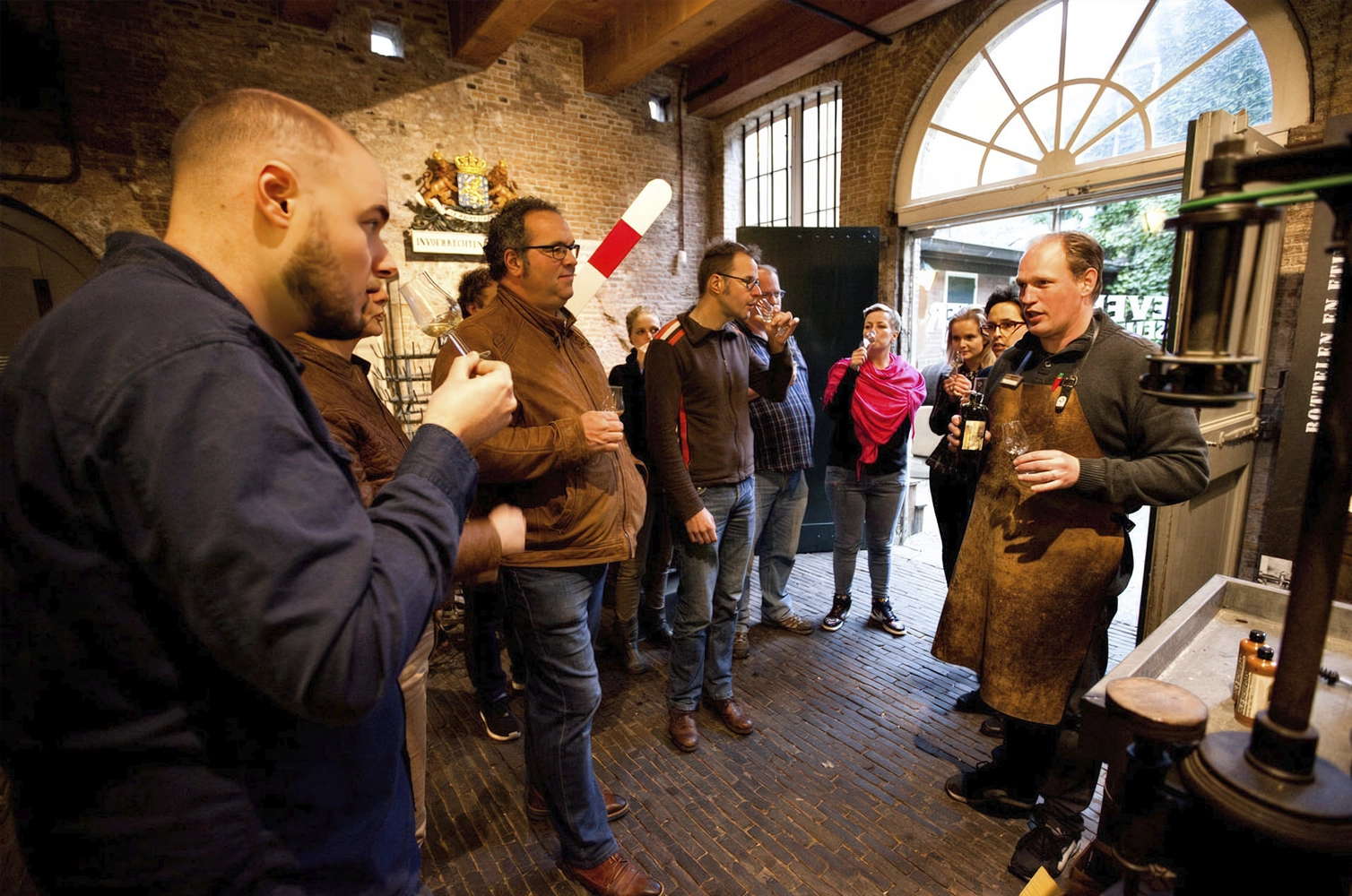 Dutch Gin Museum in Schiedam, birthplace of Jenever – explore local heritage on your Rotterdam guided tour