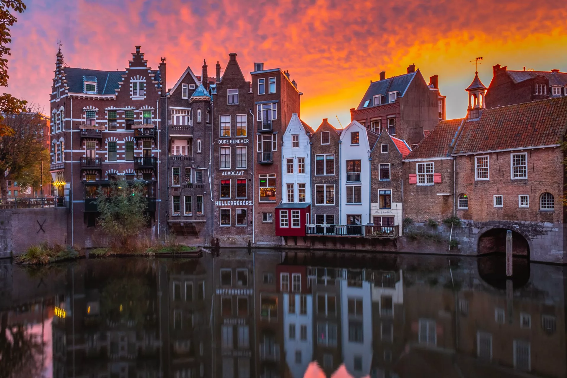 Historic Delfshaven and local Rotterdam neighbourhoods during a private tour