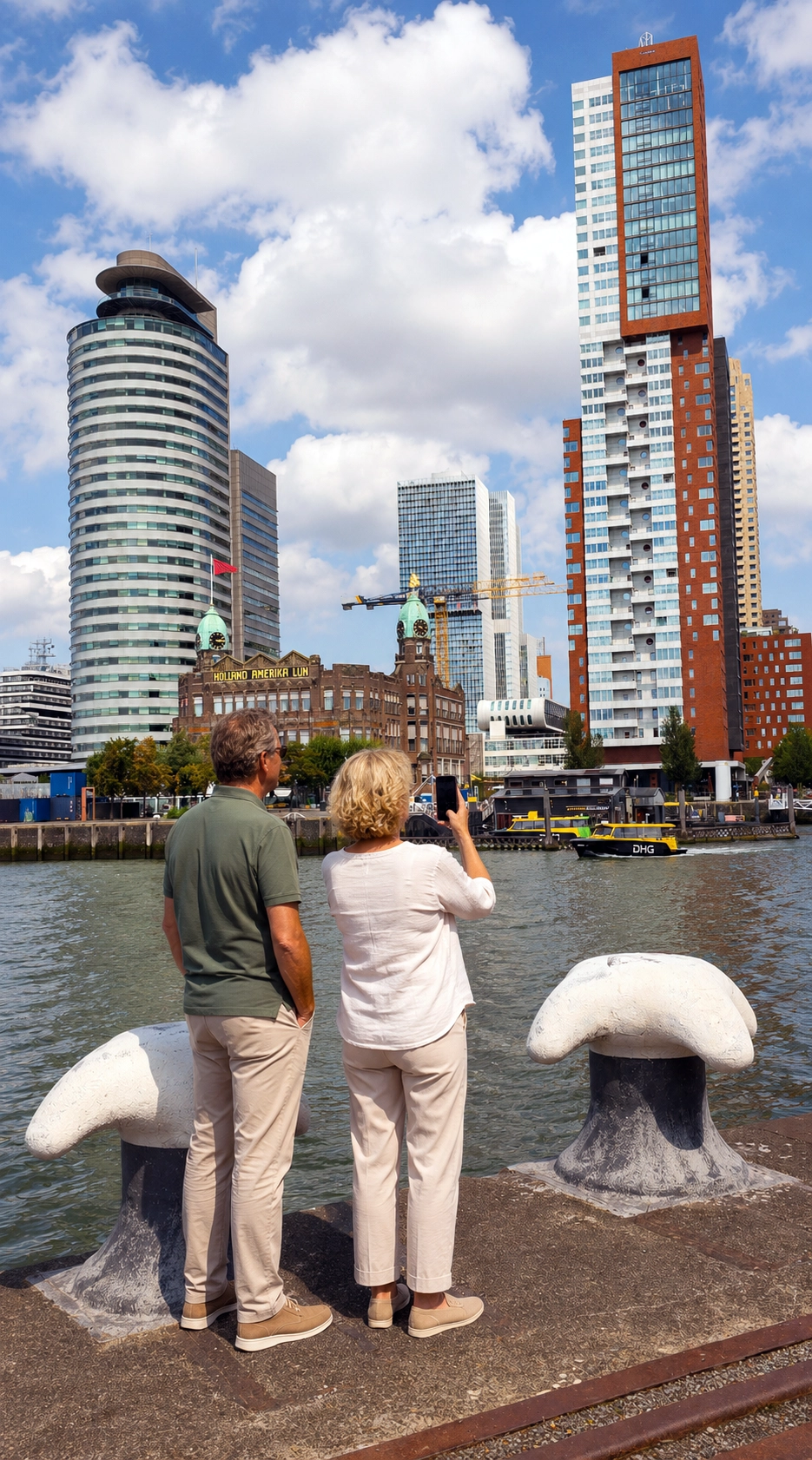 Exploring Rotterdam during a private Signature Tour with a local guide