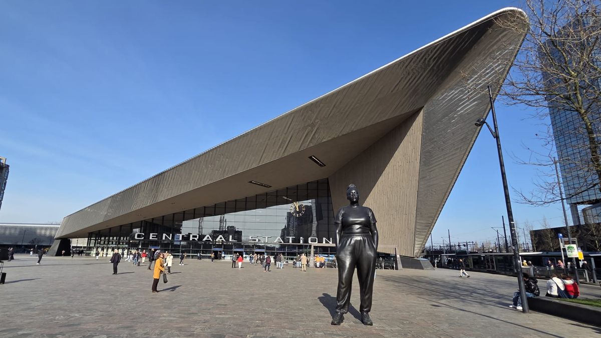 Modern architecture and city landmarks during a private Rotterdam Social Media Tour