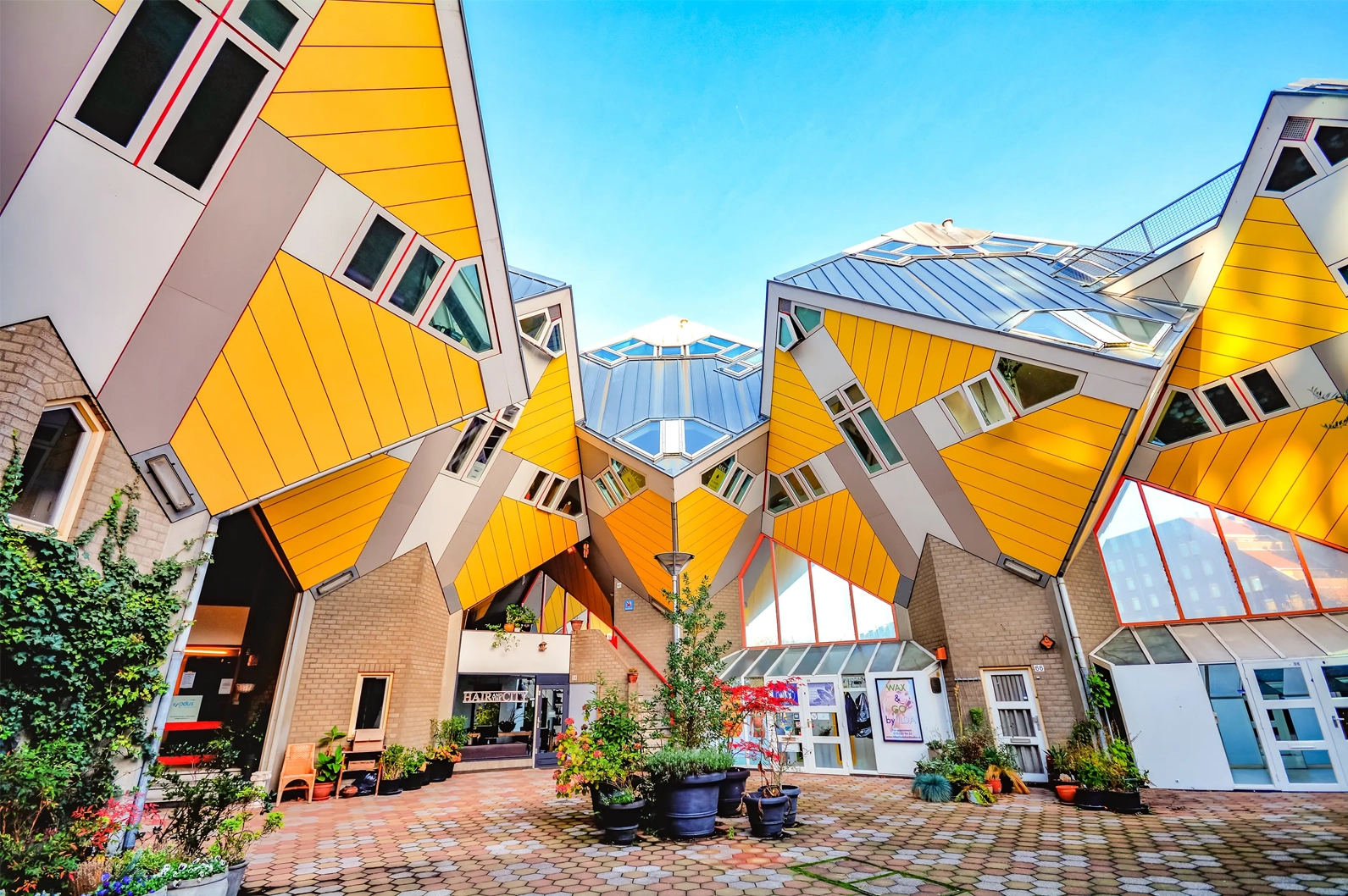 Kijk-Kubus museum house inside Rotterdam’s iconic Cube Houses